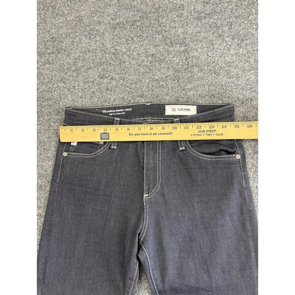 AG Adriano Goldschmied Jeans Womens 29 Dark Gray Farrah Skinny Ankle High Rise - Picture 3 of 8